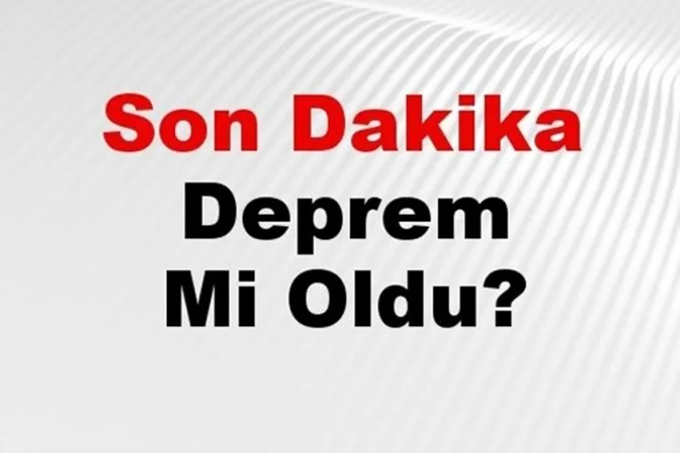 Son dakika Balıkesir'de deprem mi oldu? Az önce deprem Balıkesir'de nerede oldu? Balıkesir deprem Kandilli ve AFAD son depremler listesi 24 Eylül 2024